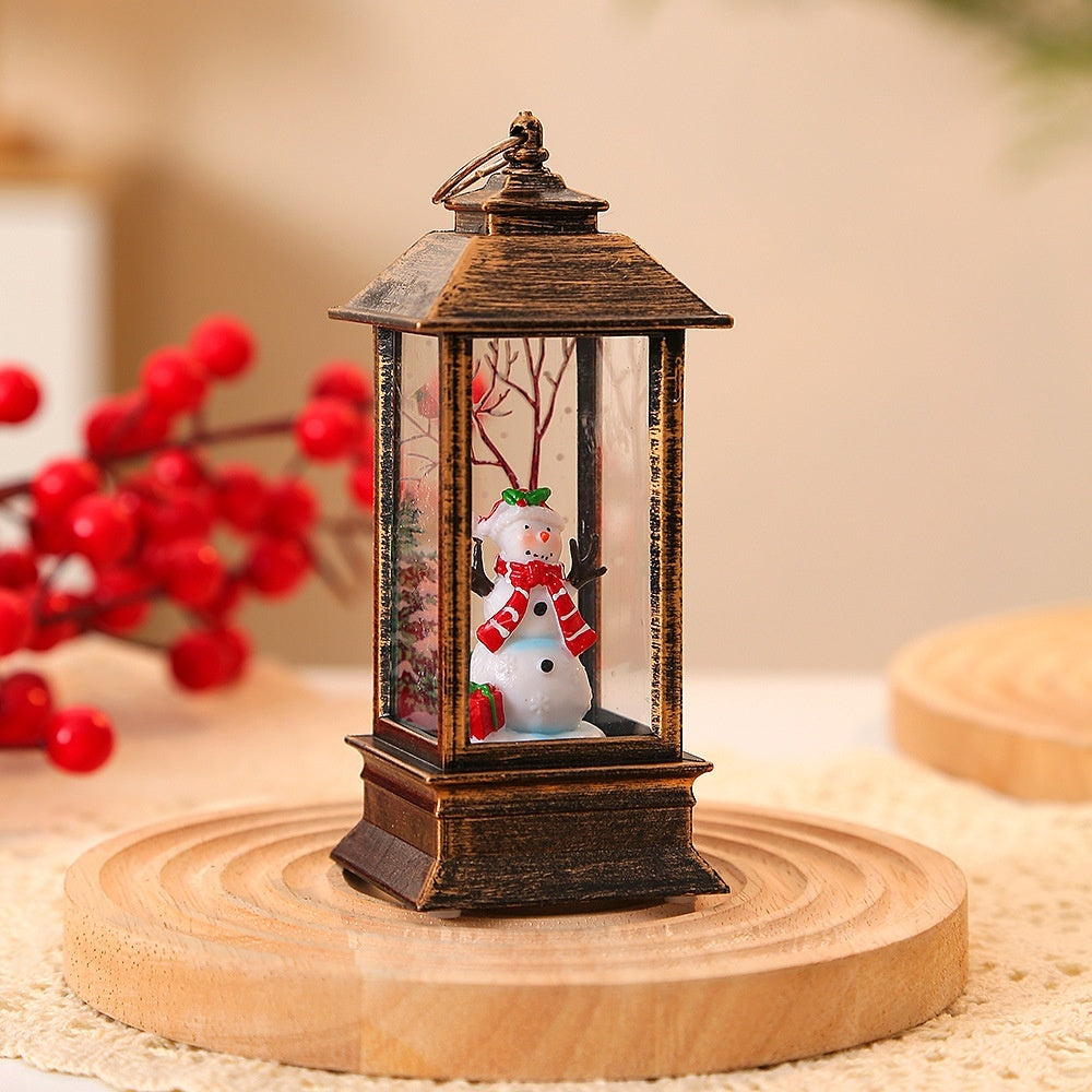 Christmas Santa Claus LED Lantern – Portable Christmas Hanging Light
