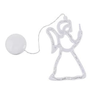 LED Christmas Window Lights – Santa, Elk & Snowman Holiday Decor