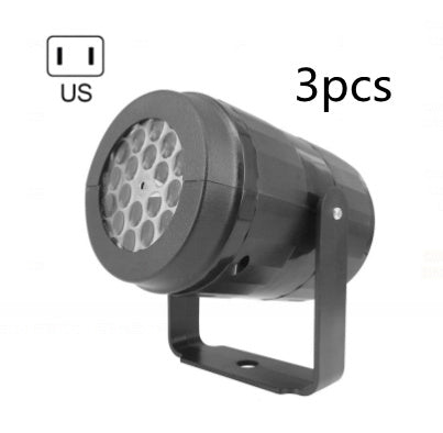 Snowflake Projector Light – LED Rotating Christmas Party Decor