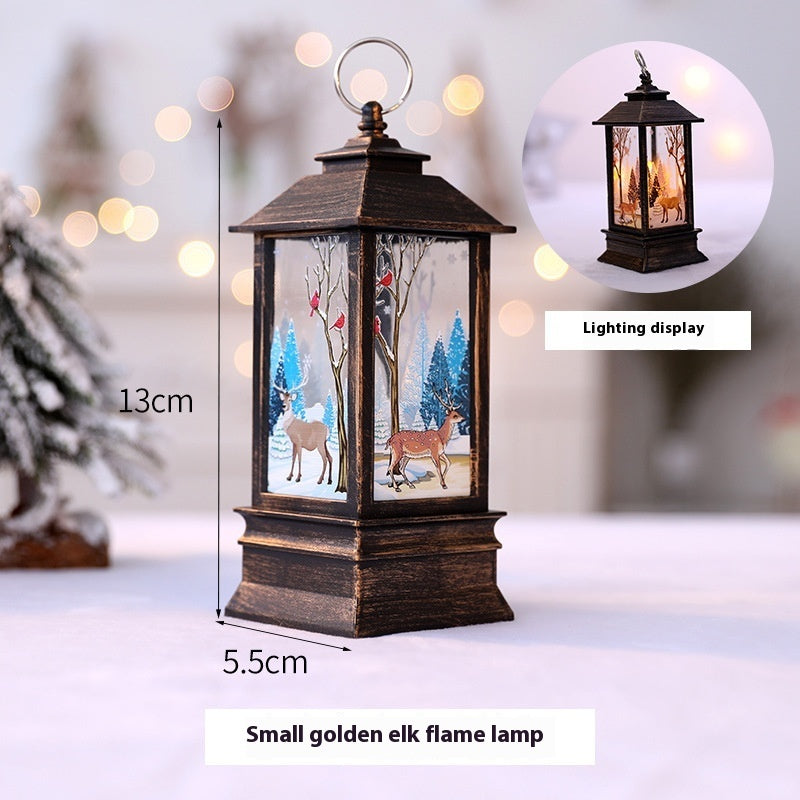 Christmas Santa Claus LED Lantern – Portable Christmas Hanging Light