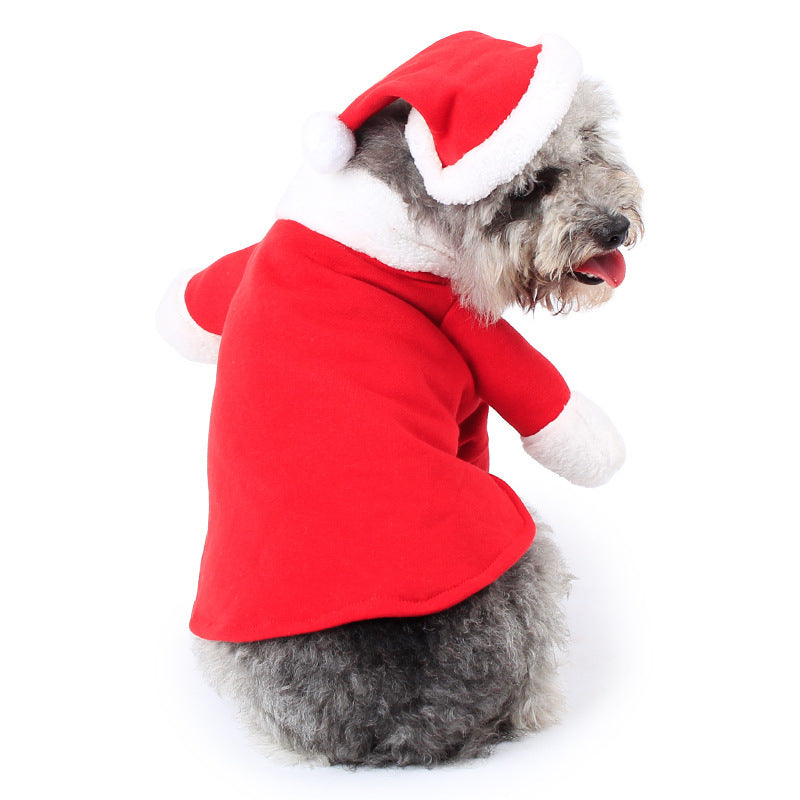 Pet Christmas Standing Costume – Festive Holiday Outfit