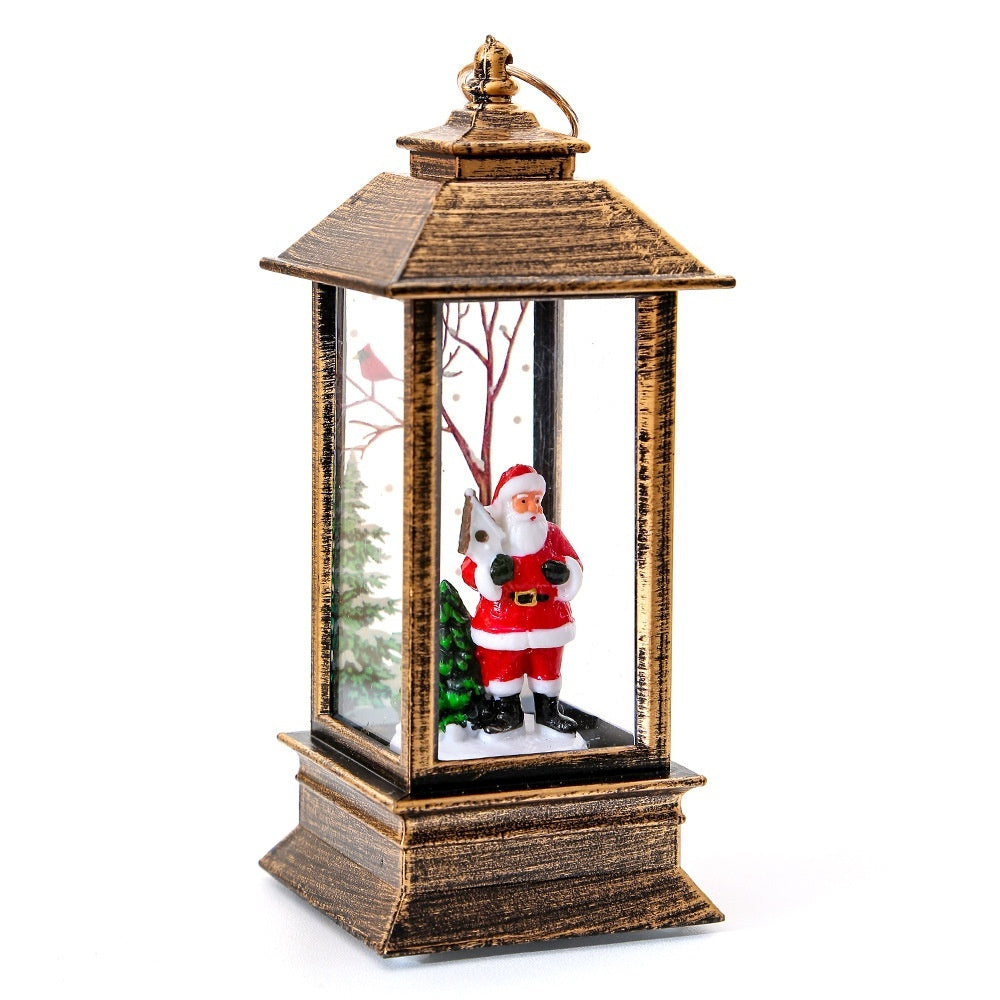 Christmas Santa Claus LED Lantern – Portable Christmas Hanging Light