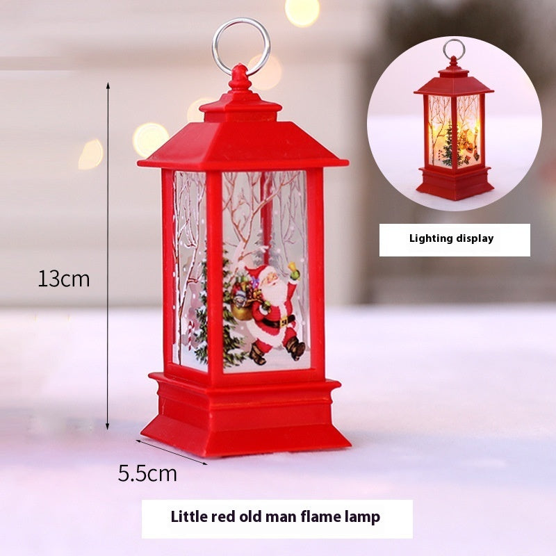 Christmas Santa Claus LED Lantern – Portable Christmas Hanging Light