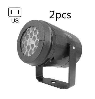 Snowflake Projector Light – LED Rotating Christmas Party Decor