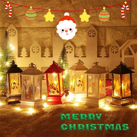 Christmas Santa Claus LED Lantern β Portable Christmas Hanging Light