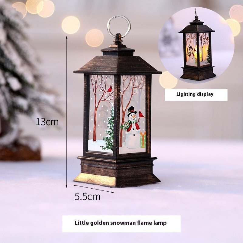 Christmas Santa Claus LED Lantern – Portable Christmas Hanging Light