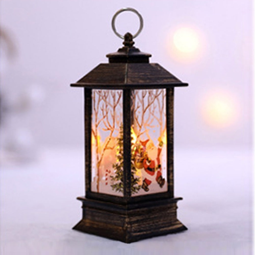 Christmas Santa Claus LED Lantern – Portable Christmas Hanging Light