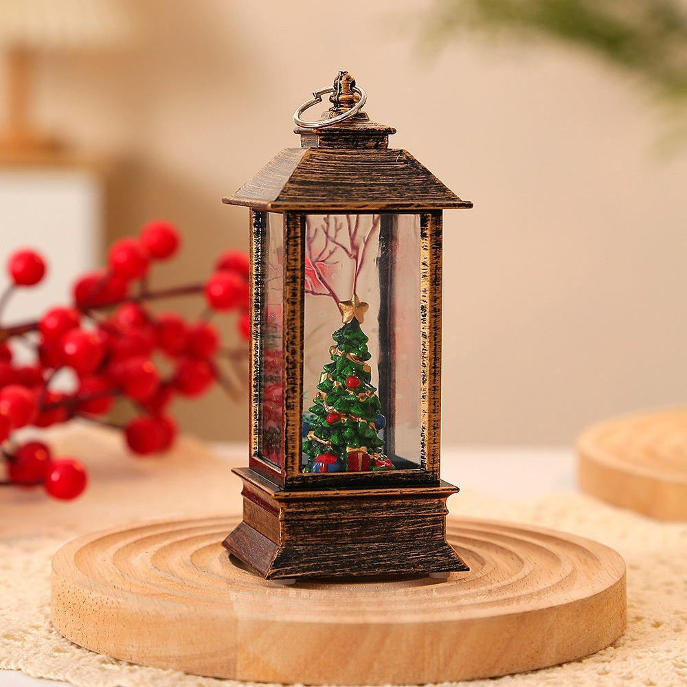 Christmas Santa Claus LED Lantern – Portable Christmas Hanging Light