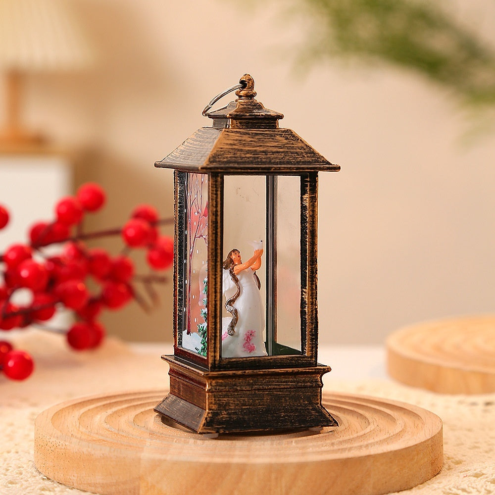 Christmas Santa Claus LED Lantern – Portable Christmas Hanging Light