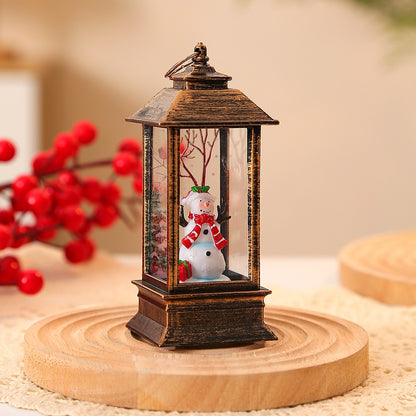Christmas Santa Claus LED Lantern – Portable Christmas Hanging Light