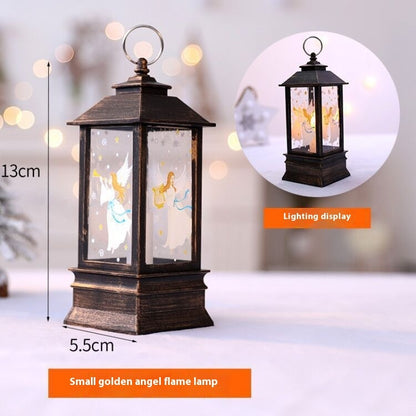 Christmas Santa Claus LED Lantern – Portable Christmas Hanging Light