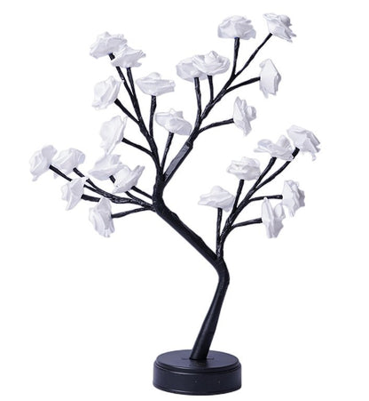 Rose Flower Tree Lamp – USB Fairy Light for Home & Holiday Decor