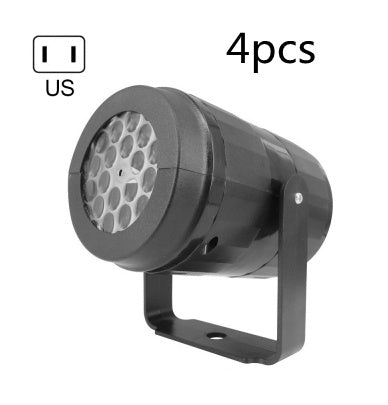 Snowflake Projector Light – LED Rotating Christmas Party Decor